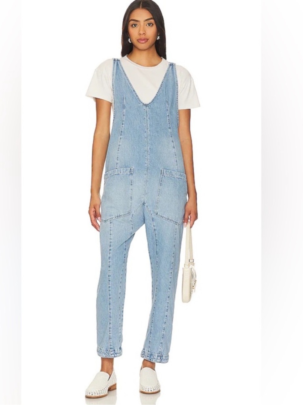 Free People High Roller Overalls